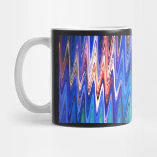 Fractal zigzags Mug